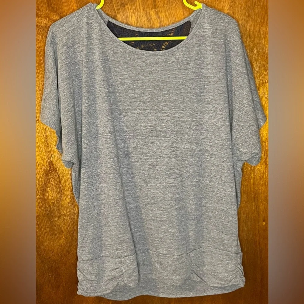 Cute Apt9 blueish dress top - Picture 4 of 7